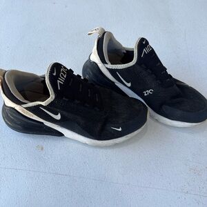Nike Air Max 270 Black and White Athletic Shoes